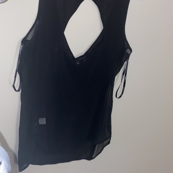 Silver embroidery top by Bebe - Picture 3 of 8